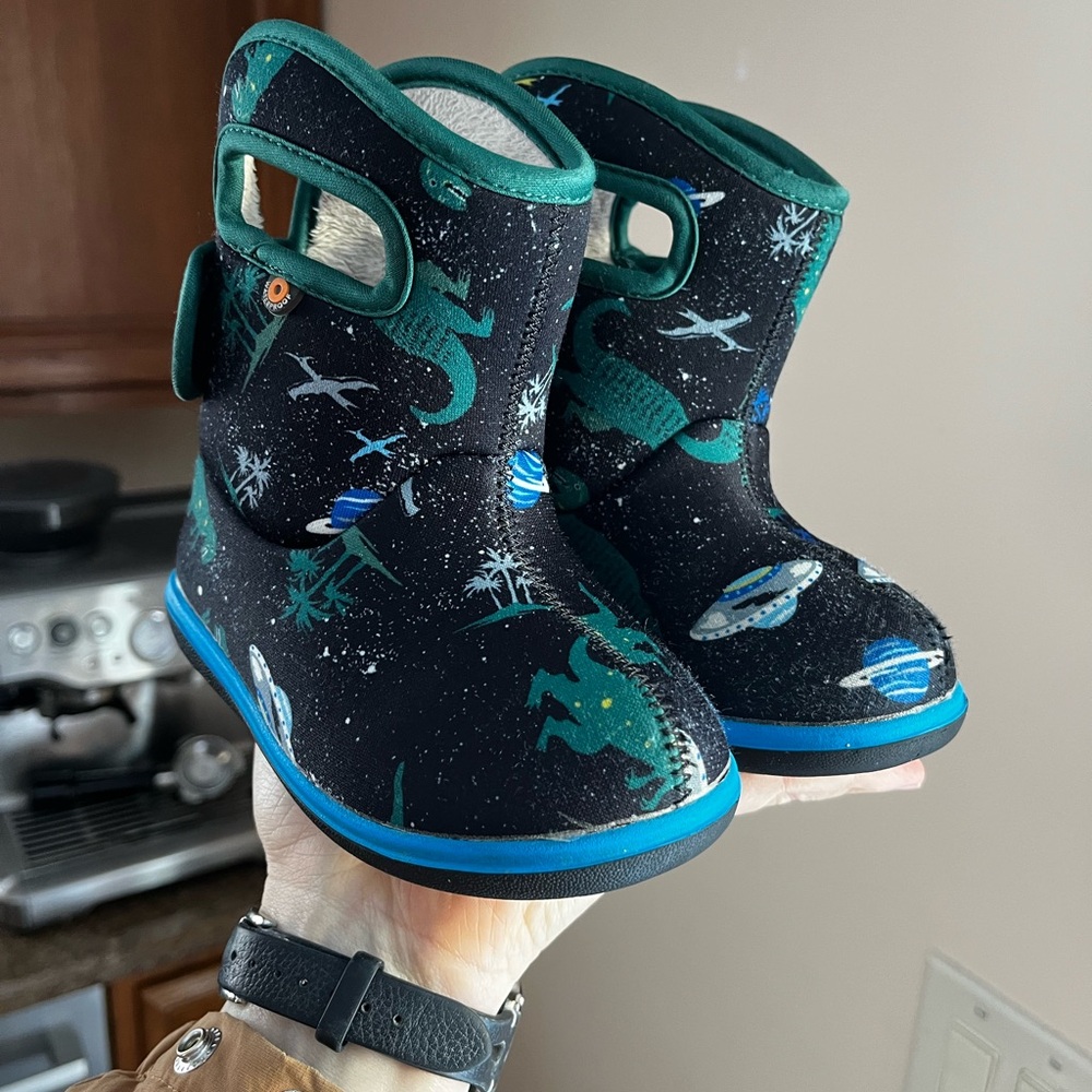 Bogs Toddler Dinosaur & Space Print Boots